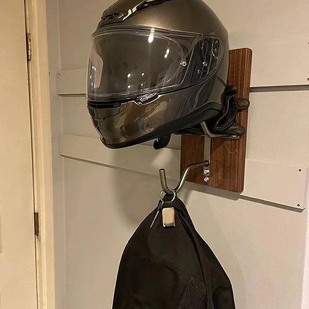 Capacetes de motocicleta gancho de parede pendurado cabide de fone de ouvido sob a mesa suporte de montagem de bicicleta suporte de futebol montado na parede