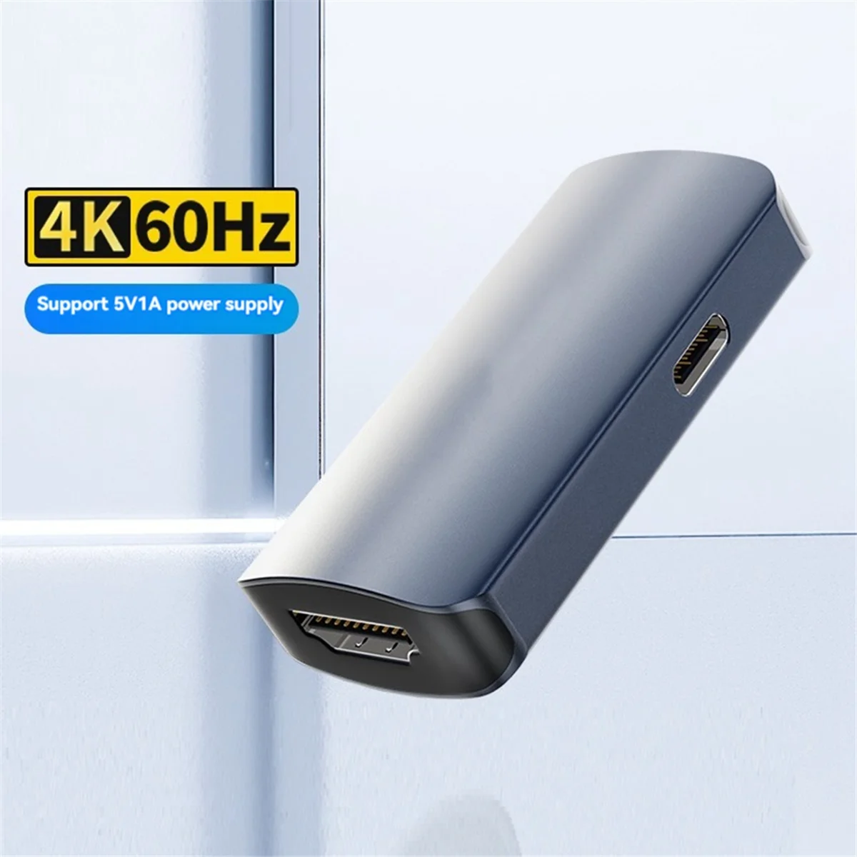 B47C HDMI-متوافق مع محول النوع C 4K60HZ متوافق مع RayNeo، XREAL Air، Rokid Air، قاعدة التبديل، قاعدة سطح البخار