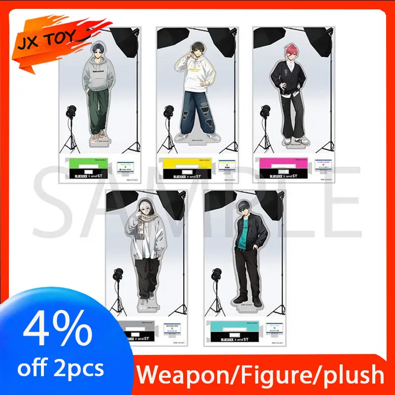 

JX TOY 13-15cm Blue Lock -andST Linkage Acrylic Stand Hyoma Chigiri Statue Seishiro Nagi Figurine Rin Itoshi Desk Ornaments Boy