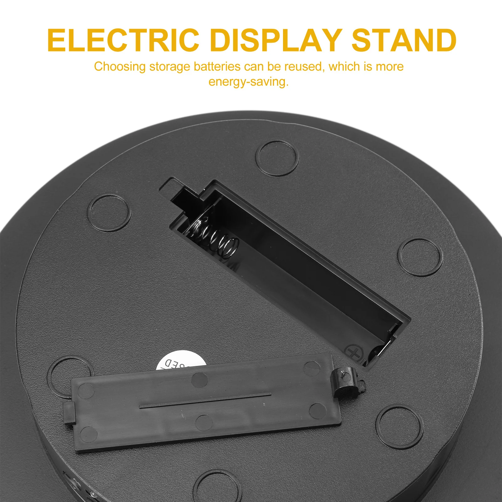 

Electric USB Powered Rotating Turntable Display Stand Rotatable Jewelry Display Rack Base for Watches Cosmetics Cameras