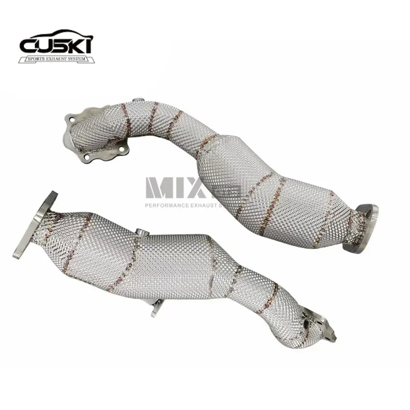 Tubo de escape de acero inoxidable para coche, tubo de escape de alto flujo para t2019 Lexus L500H, 3,5