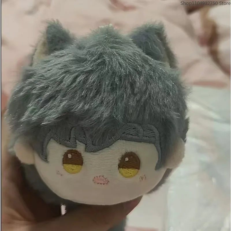 미니소 러브 앤 프로듀서 Q버전 플러시 키체인 펜던트 ACG 토이 시리즈 고급 애니메이션 스타일 여성용 휴일 선물