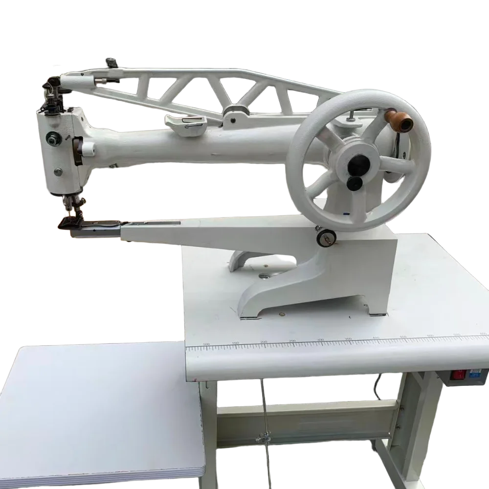 Industrial Shoe Repair Sewing Machine-Electric Rotating with Automatic Oil & Manual Operation for Leather Shoes