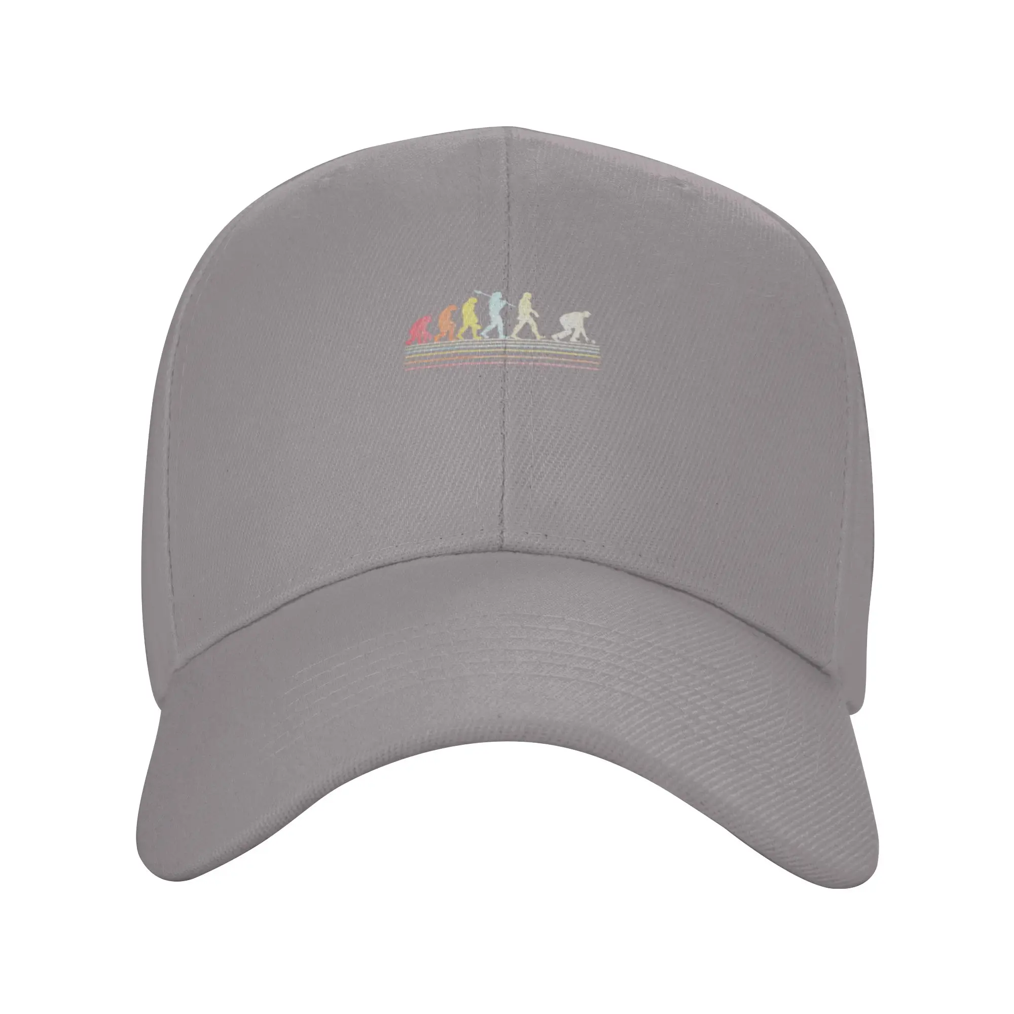 Hot Sale Vintage Funny Lawn Bowls Evolution Of Man Essential Baseball Cap  Plain Sun Caps  Surfing Sun Caps