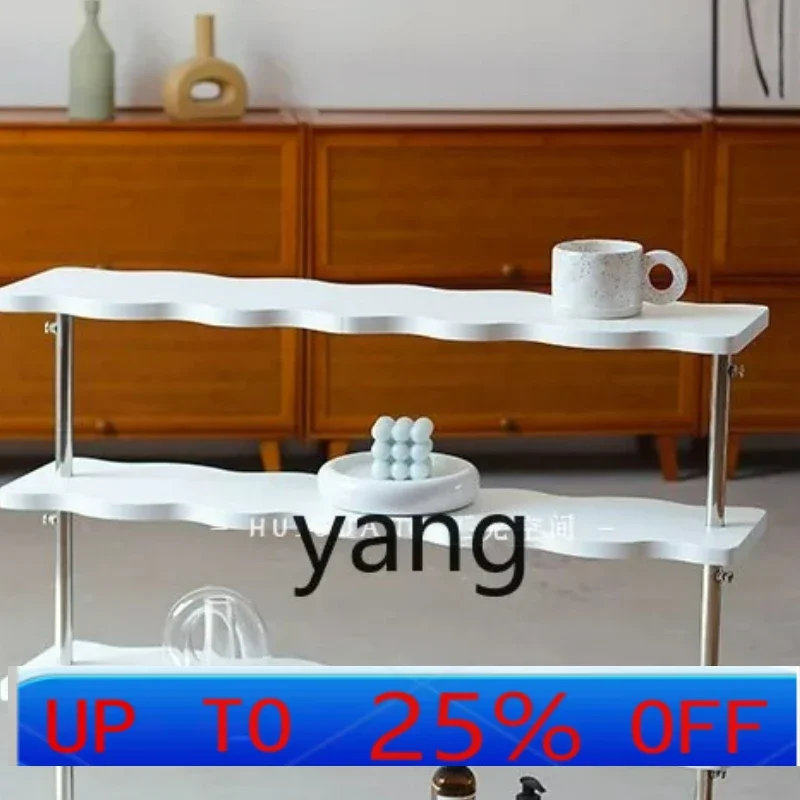 

Lmm special-shaped baffle shelf Nordic home floor bookshelf storage display rack