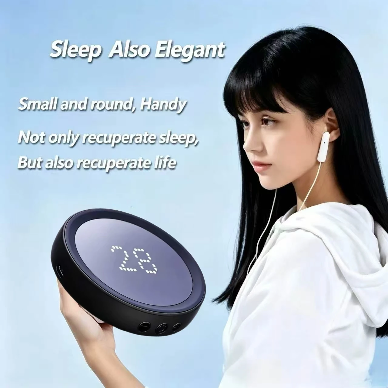 Vagus nerve stimulation clip ear Sleep Aid Aurlar Neurostimulation CES Brain Stimulation Therapy For Anxiety,Stress,Depression
