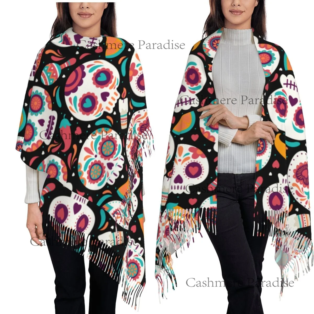 cachecol-macio-feminino-com-caveira-de-acucar-e-flor-mexicana-cachecol-macio-e-quente-xale-de-inverno-e-halloween
