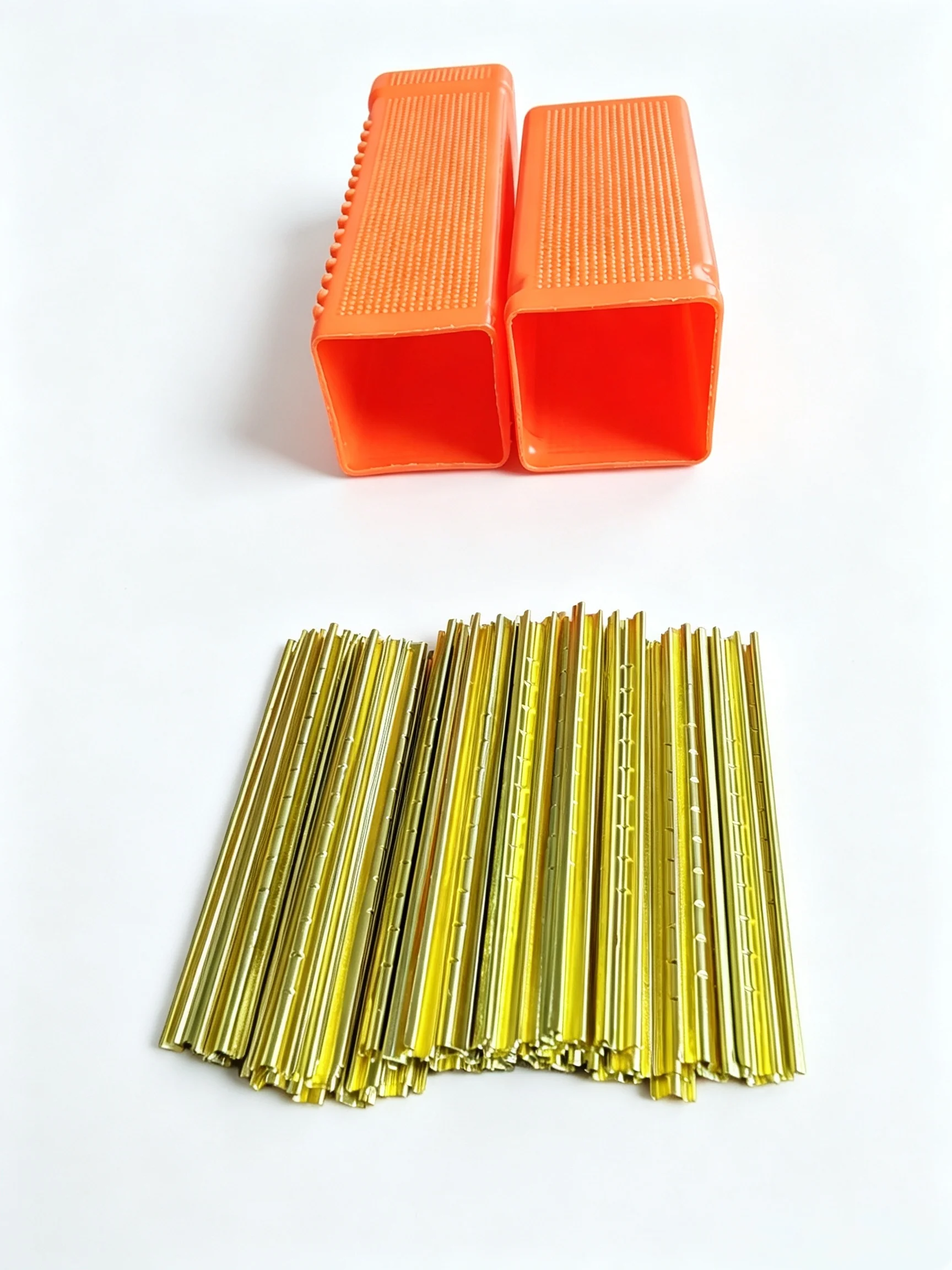 100pcs AB Positive Groove Feed Keys Single Row Finished Tin Strip Consumables for Gold Silver Tin Keys - Packaging Type: OEM