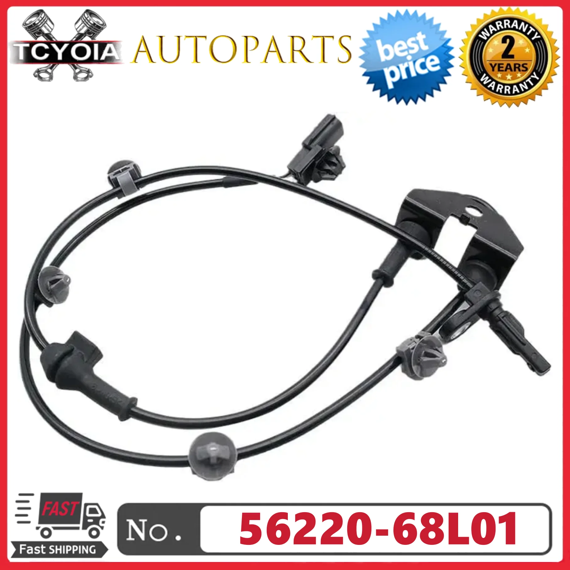 

ABS Wheel Speed Sensor 56220-68L01 For Suzuki Swift ZC32S M16A 1.2 1.3 1.6 Front Left