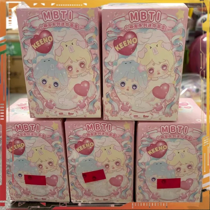 

Подлинная Keeno MBTI Little Baby Series слепая коробка мини-кукла модель модная коллекция украшение для рабочего стола милая игрушка для девочек подарки