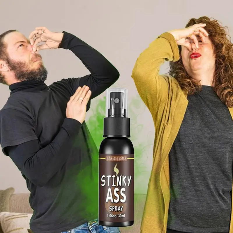 Novidade Fart Spray Toy para Crianças e Adultos, Extra Forte, Stink Poop Prank, Prank, Gag Gift, Inclui Perfume de Banheiro, Piada Prática