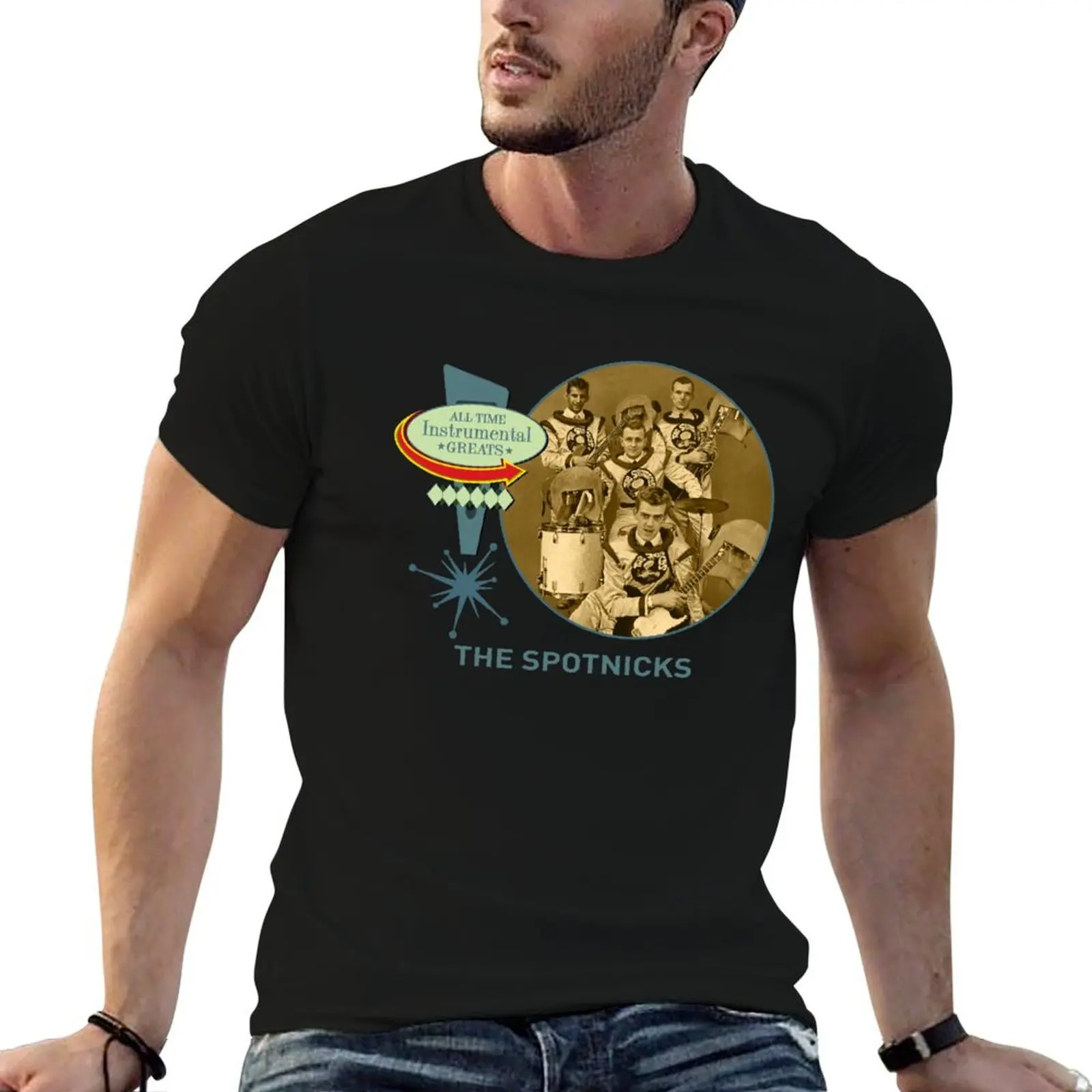

pack shirt for t Spotnicks man All T-Shirt t - cotton Greats Instrumental Time shirts men The