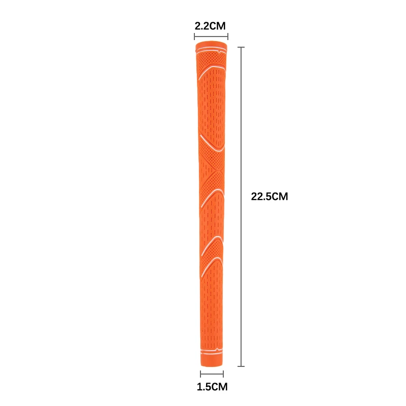1Pc Blue Orange Rubber Junior Golf Grip For Kids Practice Iron Putter Club Handle Rubber Anti-skid.