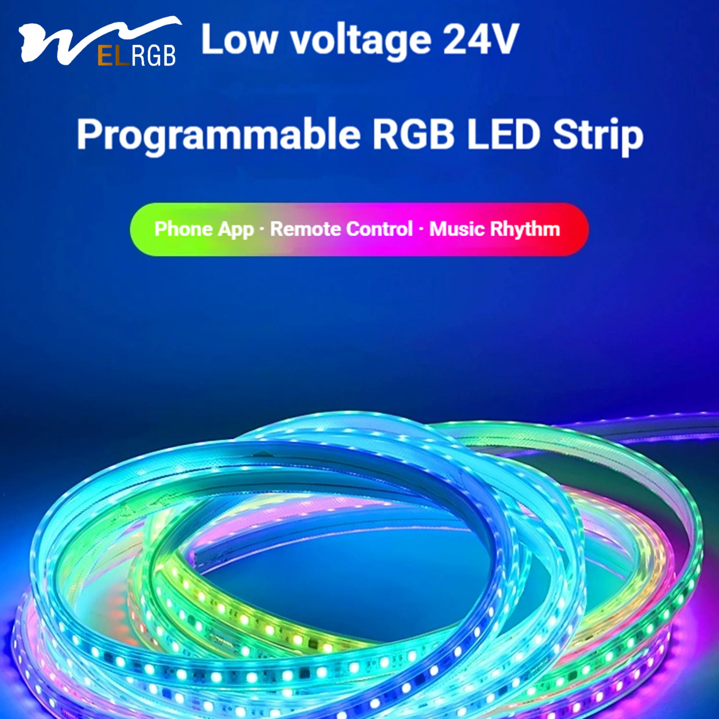 24V RGB IC tree enclosed LED s - đánh giá và giá Outdoor Lighting On Trees