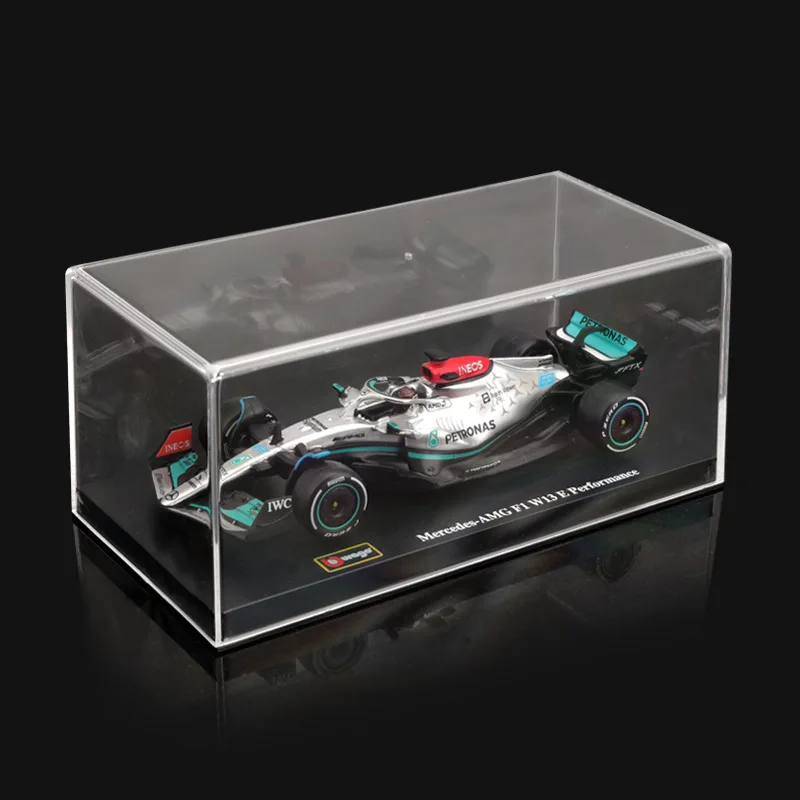 Bruago 1:43 Mercedes Benz W13 F1 Formula Racing Die Casting Alloy Car Model Hobbies Real Collection Ornaments Car Model Toys