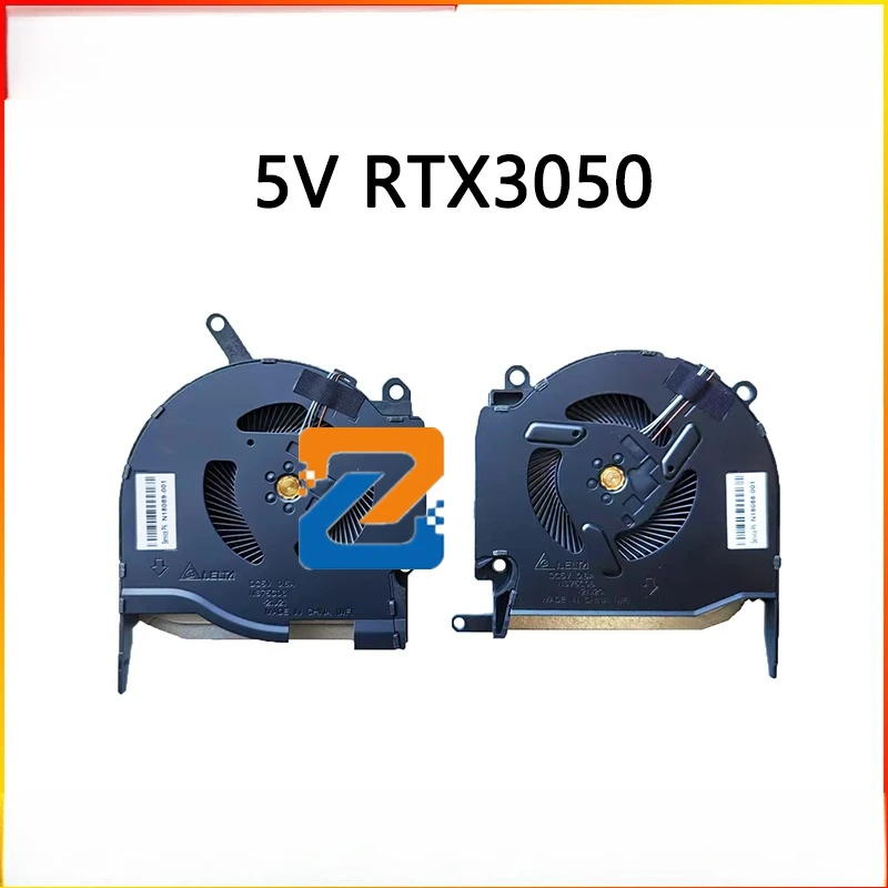 

Вентилятор охлаждения процессора ноутбука для HP OMEN 16-K 16-N Pro TPN-Q280 TPN-Q281 RTX3050, вентиляторы для ноутбуков, 5 В постоянного тока