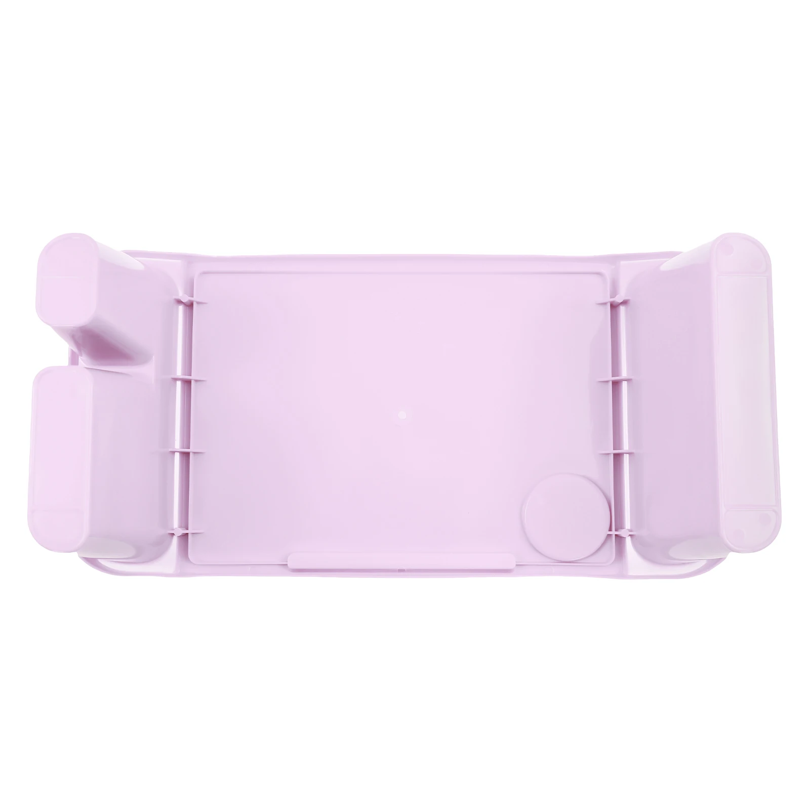 Red Green Purple Rectangle Kids Lap Desk Tray Breakfast Laptop Trays With Side Pockets Portable Lap Bed Table Drawing 6Pcs