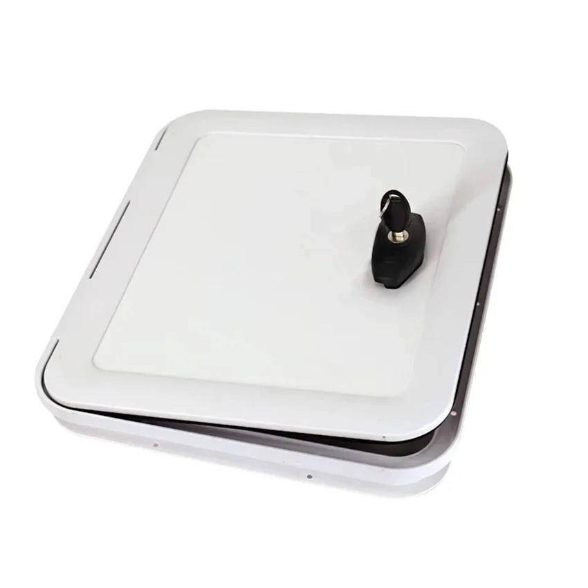 Hatch Door with Lock Toilet Service Door Marine Deck Hatch Waterproof RV Caravan Hatchdoor for Motorhome Boat