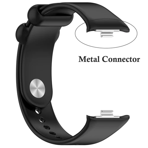 Imagen 2 del producto Correa de silicona para Xiaomi Redmi Watch 4 5, pulsera para reloj inteligente Xiaomi Mi Band 8 Pro/9 Pro, accesorios para pulsera