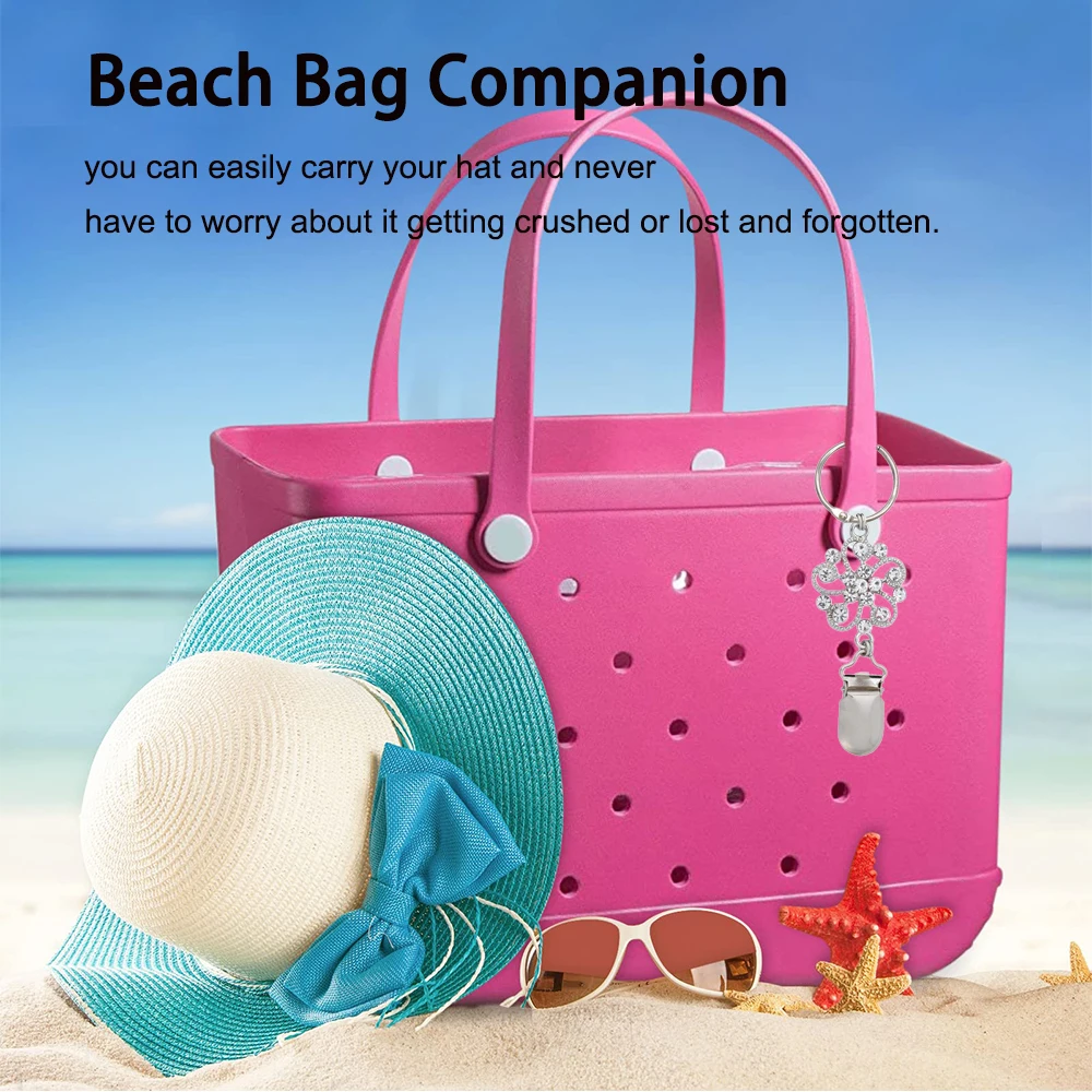 Hat Clip for Travel Hanging on Bag Handbag Backpack Cap Holder for Women Men Hat Companion Outdoor Beach Travel Accessories