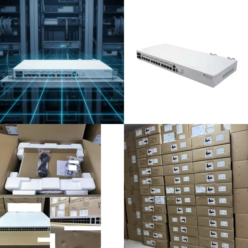 

Original Mikrotik Router CCR2116-12G-4S+ for Mikrotik CCR2116 16GB RAM 128MB Flash Gigabit Ethernet Wireless Cloud Router 16