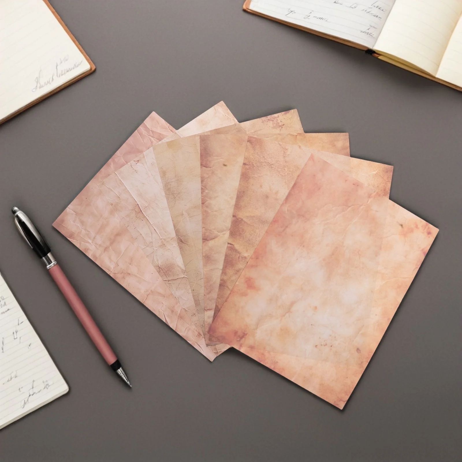 

48pcs Vintage A4 Double Sided Paper for Journaling Scrapbooking Card Making Invitation Certificate Craft Writing