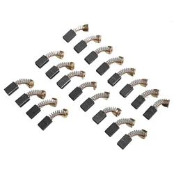 20 Pcs Carbon Brush 6*10*15mm Replacement Parts CB103 For Electric Hammer Drill Angle Grinders Motors Power Tools Accessories