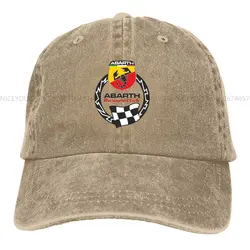Summer Cap Sun Visor Vintage Hip Hop Caps Abarth Scorpion Cowboy Hat Peaked Hats