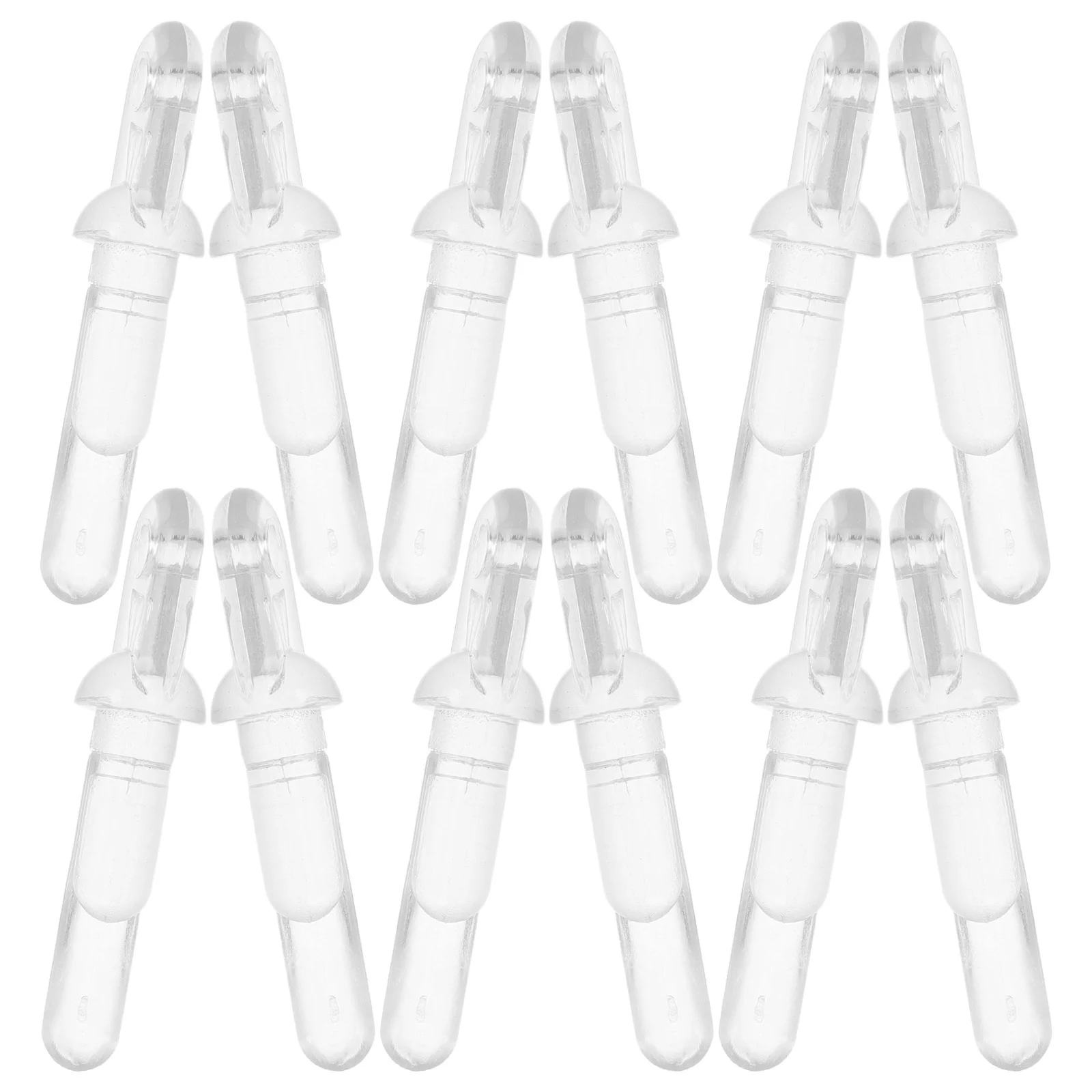

15Pcs Window Blind Tilt Wand Tip - Smooth Operation Transparent Repair Tips for Broken Blinds No Tool Installation Home Decor