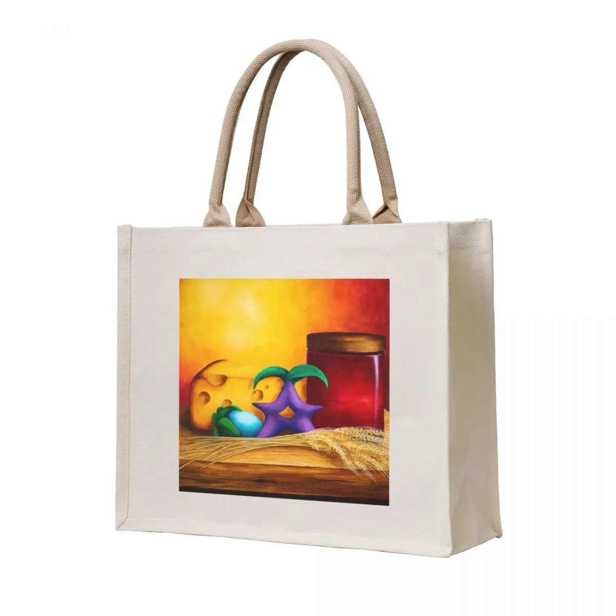 

Blue Ribbon Display Tote Bag Shopper bag Women's shopping bag custom canvas