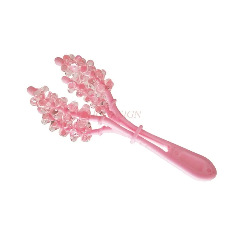 Crystal thin arm massager push fat thin arm calf massage roller meridian brush body