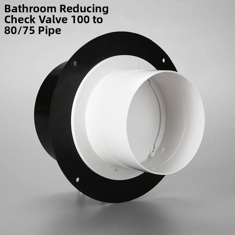 Pipe Reducer Connector Bathroom for exhaust Fan Check Valve Pvc Duct Compatible Aluminum Foil Duct Ready Flexible Duct