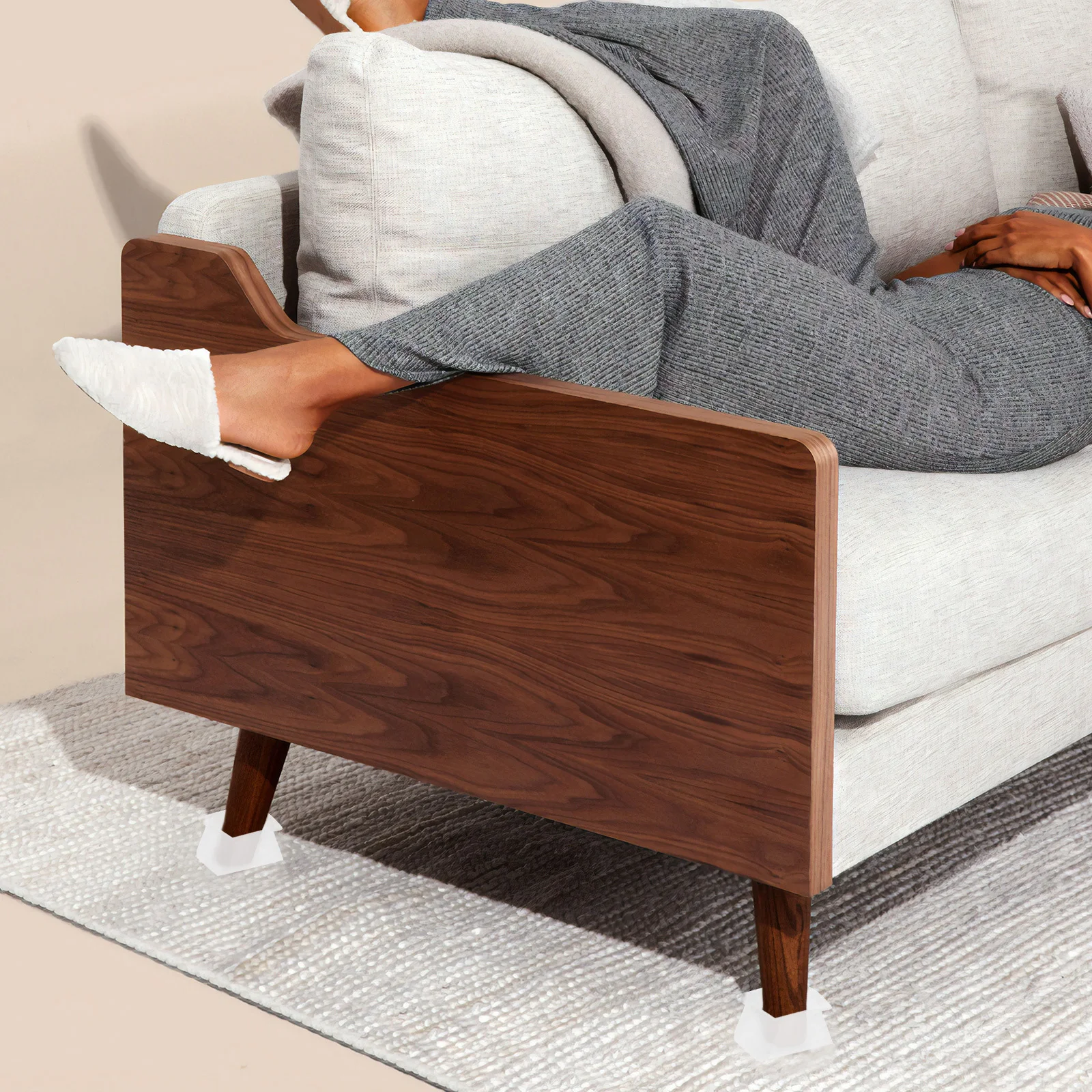 32pcs Table Leg Protection Pad Silicone Chair Legs Protective Case Non-Slip Floor Protector For Hardwood Laminate Vinyl