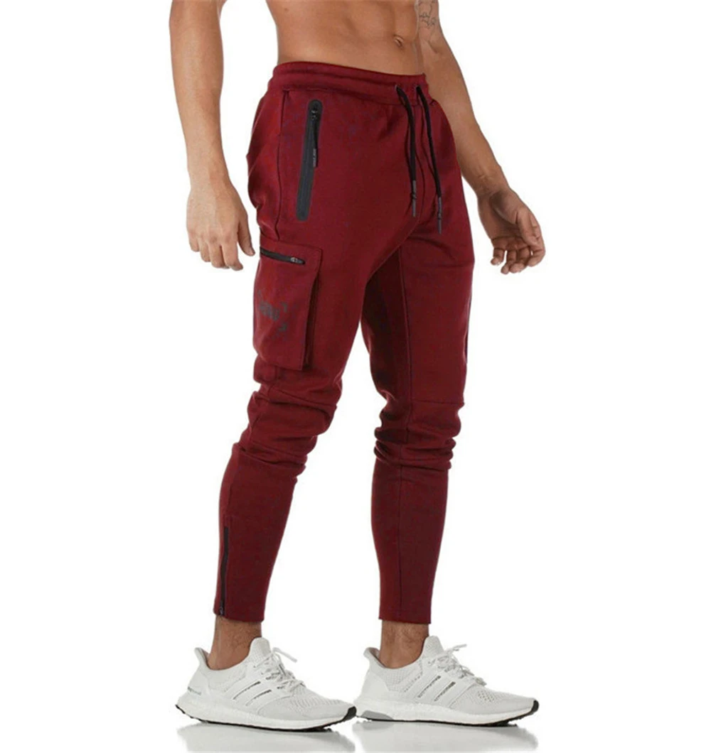 Men's Jogging Fitness Trousers Sweatpants Gym Sports Casual Pants Mens Fashion Sport Joggers Pants