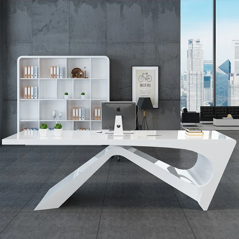 

Органайзеры Стол Стол для комнаты Профессиональная офисная мебель Компьютерный стол для руководителей Craft Escritorio Oficina Модная мебель