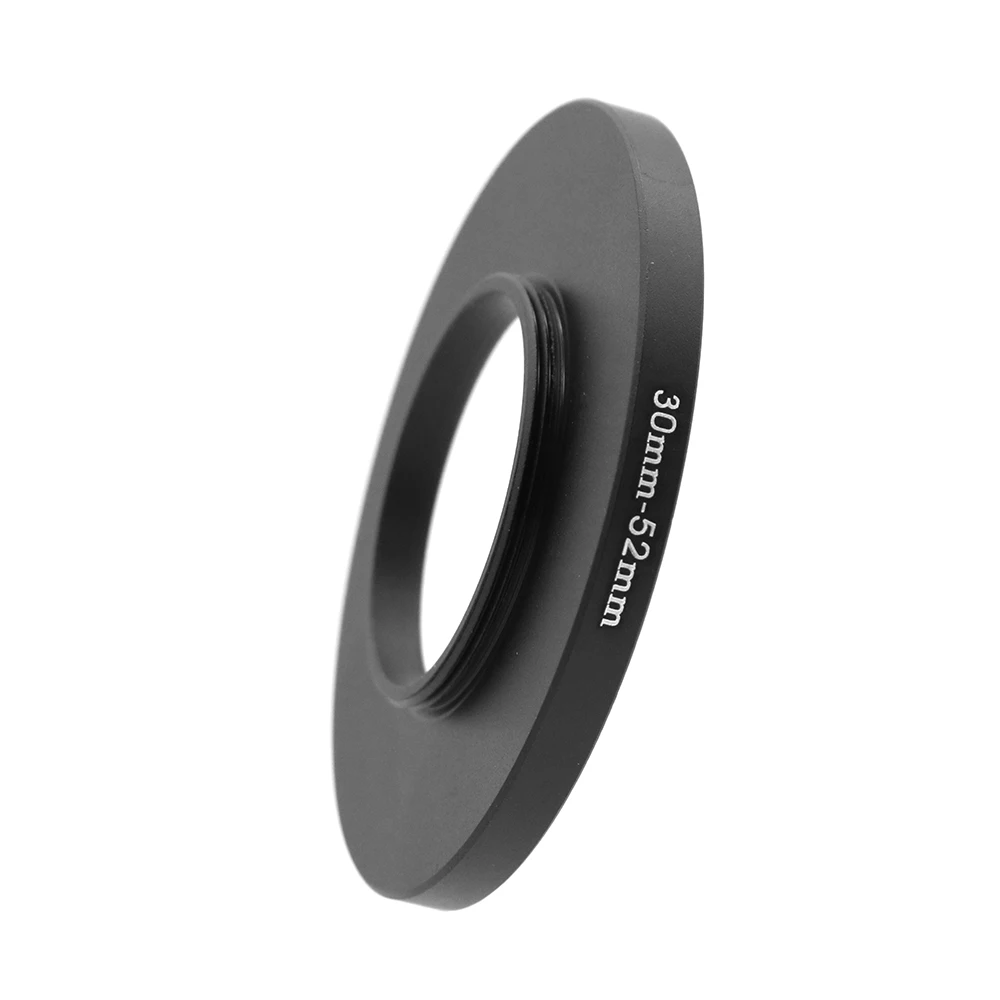 30-52mm,30-55mm,30-58mm, 30,5-37mm, 30,5-43mm, 30,5-46m, 30,5-49mm, anillo adaptador de filtro de anillo de aumento de 30,5-58mm negro