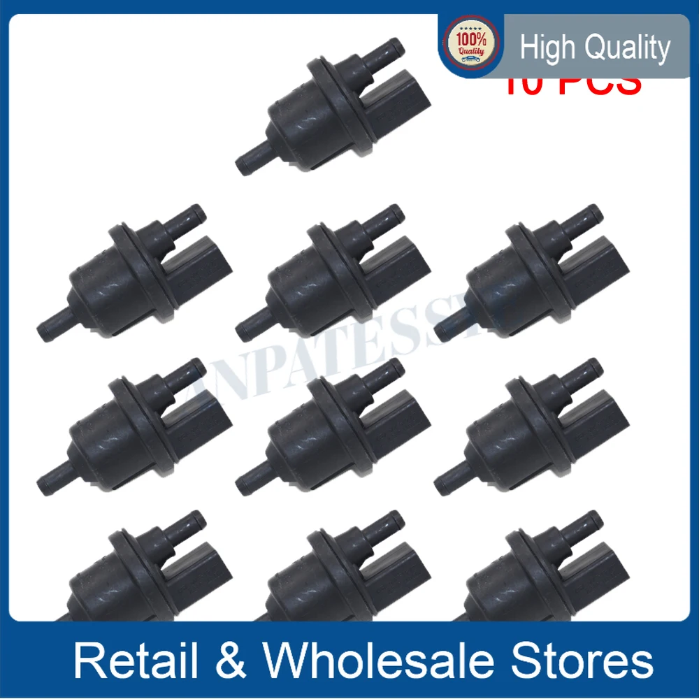 10pcs Car Valve Canister Purge Vent Valve Solenoid  1C0906517A 1C0 906 517 A 1C0 906 517A For VW Passat B5 AUDI A6 0280142353