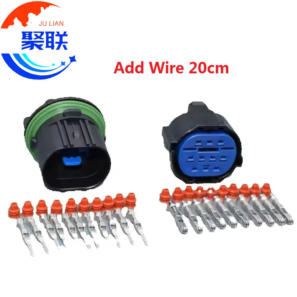 1Set 10Pin HP481-10021 GL482-10100 HP406-10021 HP416-10100 Automotive Headlight Connector For Kia Car