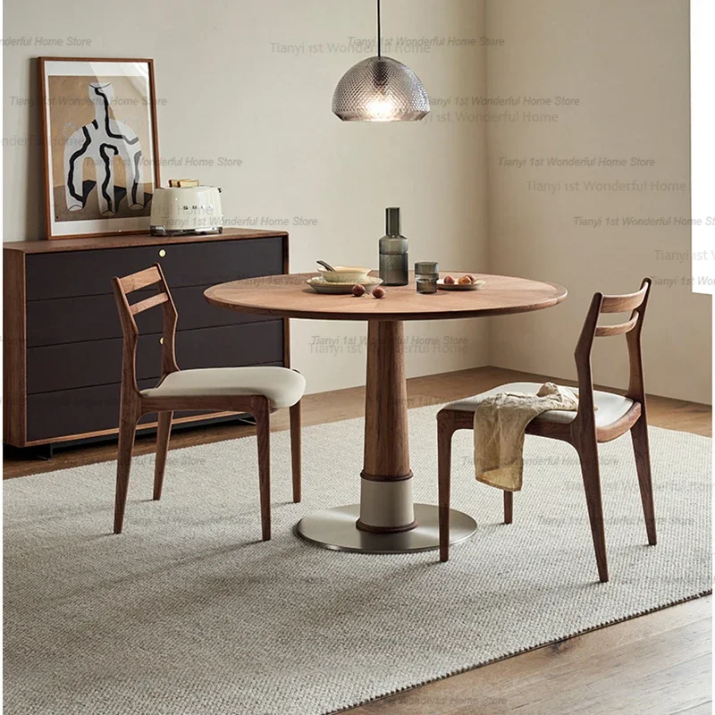 

Modern Living Room Nordic Dining Tables Round Coffee Dinette Dining Tables Kitchen Italian Design Home Furniture Esstisch LLDT