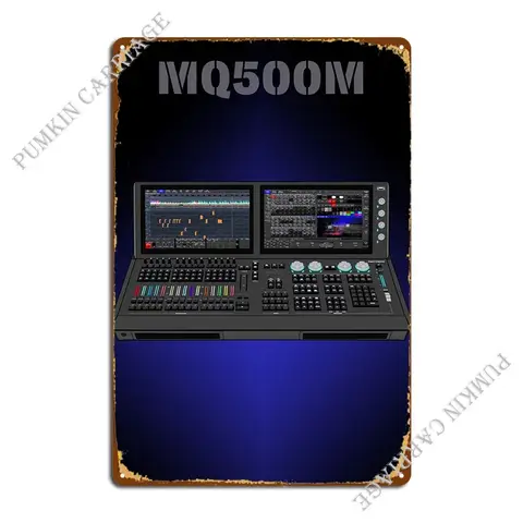 Chamsys 금속 사인 플라크, 펍 맞춤형 벽 장식 플라크, 주석 사인 포스터, Mq500m