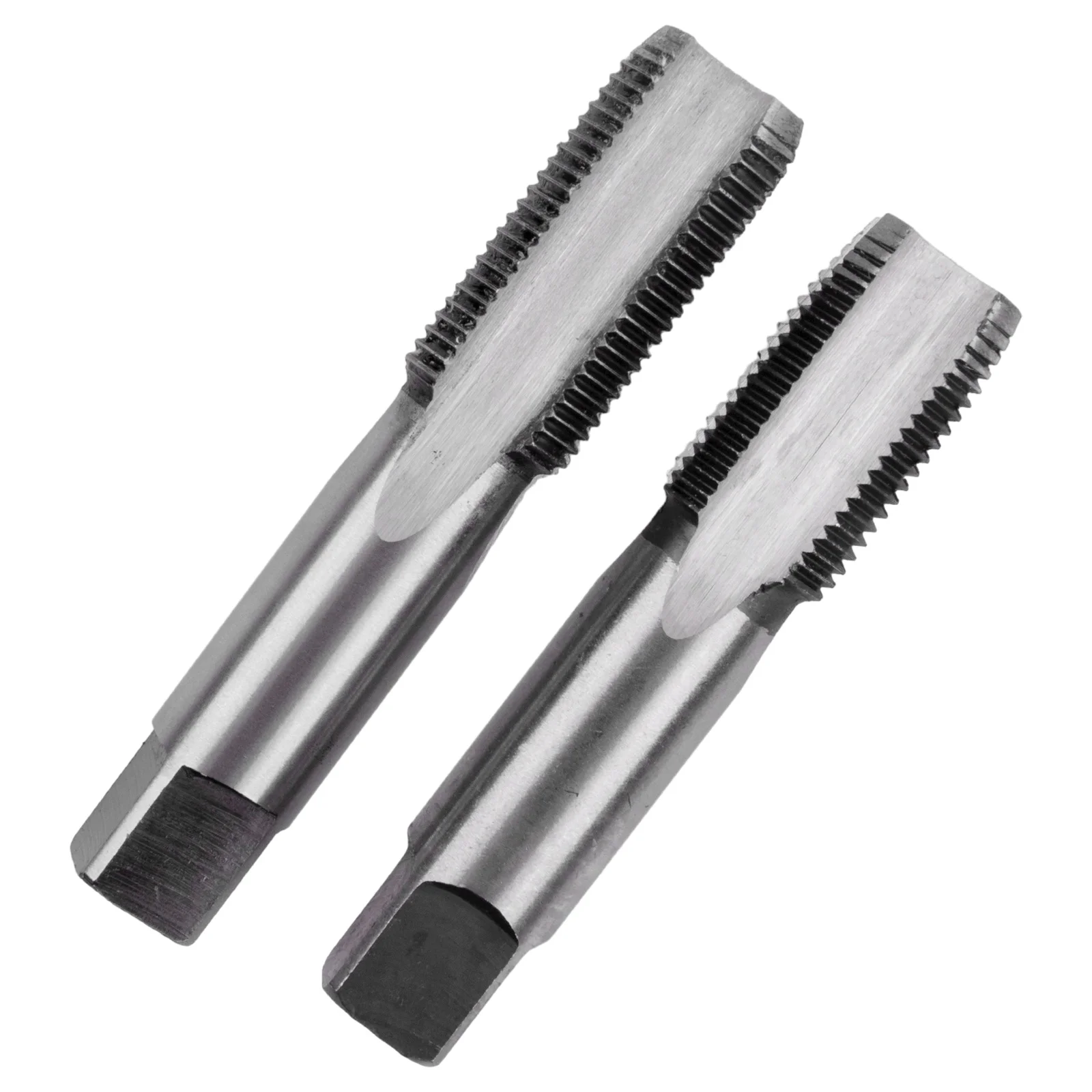 2 buah HSS 20mm * 1.5 metrik lancip & Plug Tap benang tangan kanan M20 * 1.5mm Pitch benang metrik steker mata bor alat pemotong