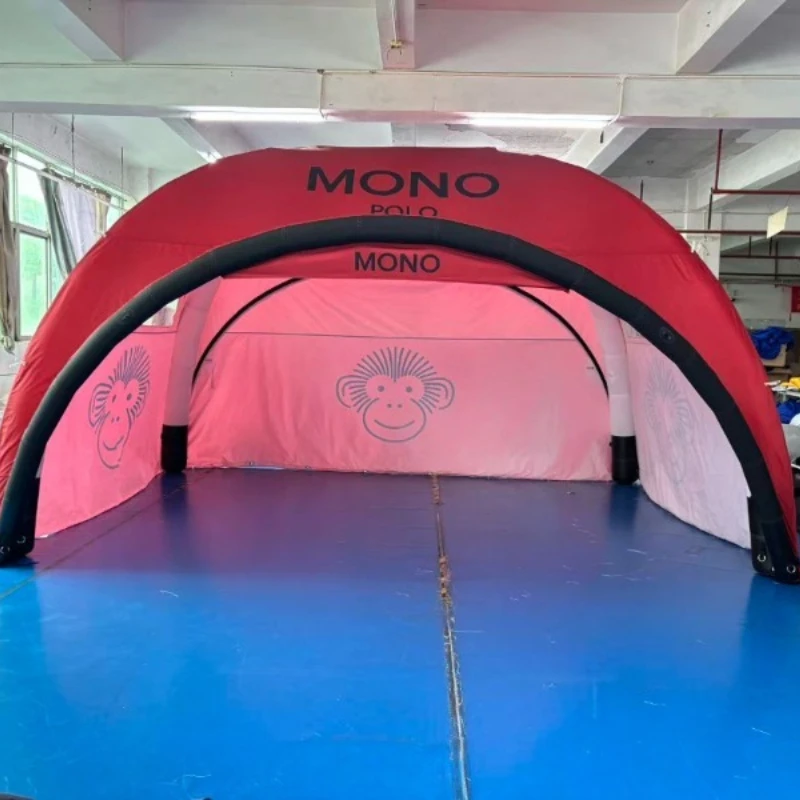 Custom Inflatable Tent 3x4.5m, Custom Logo  Dome Tent, Outdoor Advertising Inflatable Canopy Tent For Event Exhibition Promotion