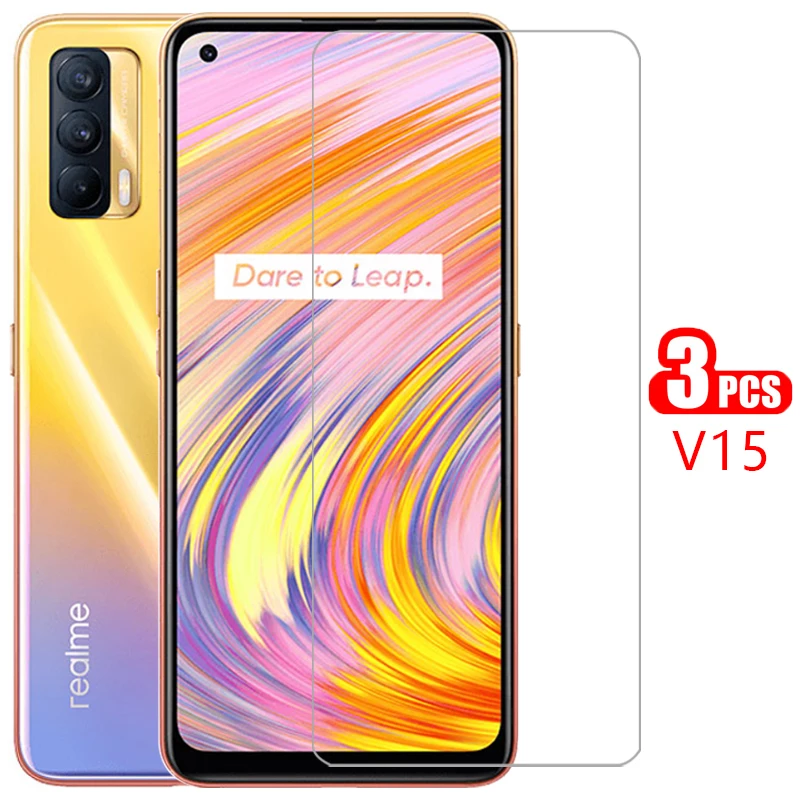 Защитное закаленное стекло для realme v15 5g, Защита экрана для realmev15 v 15 15 v, пленка для телефона, стекло 9h realmi relme real me reali
