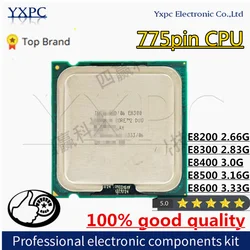 E8200 2.66G E8300 2.83G E8400 3.0G E8500	3.16G E8600	3.33G  Core 2 Duo CPU Processor Socket 775