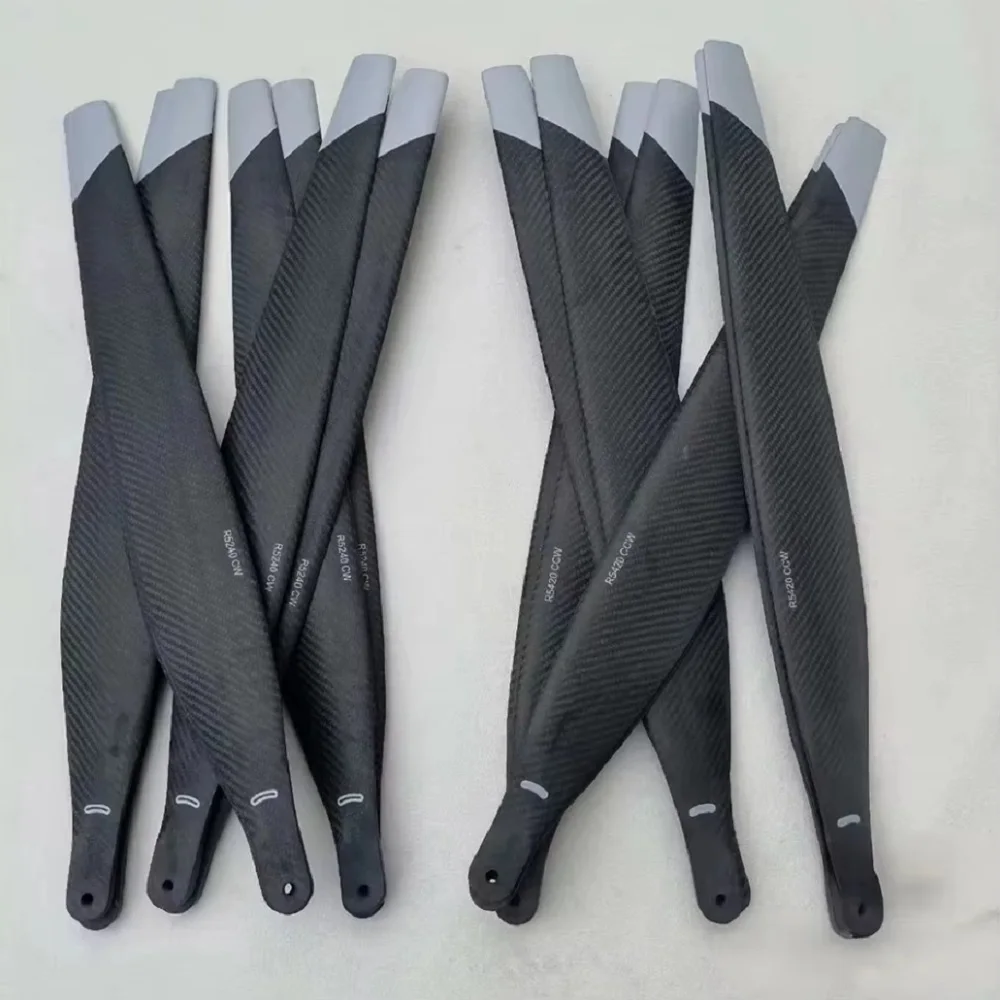 8 Pairs/set CW CCW Lower/Upper Fibra De Carbono Propeller for DJI Agras T40/T50 Agricutural Drone Accessories UAV Parts