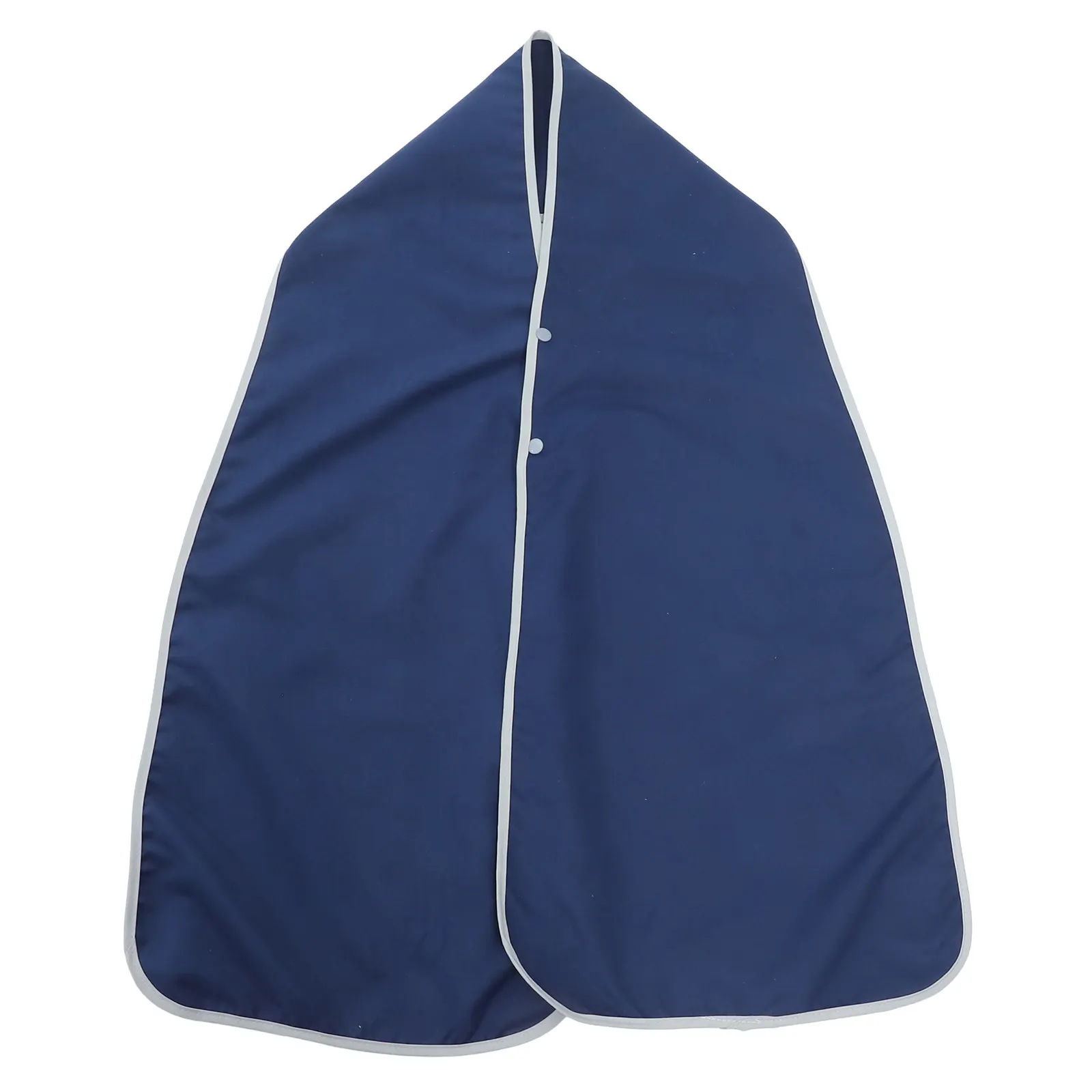 Elderly Eating Bib Polyester Large Size Soft Absorbent Comfortable Mealtime Scarf Full Coverage Feeding Apron for Seniors Care