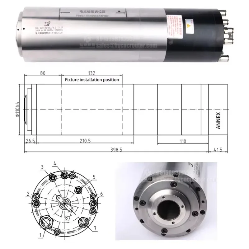 

HYCNC Automatic Tool Change Spindle Hqd Cnc Machine Tool Motor Atc 3.2kw Bt30 Hqd Cnc Machine Cheap Price Good Quality
