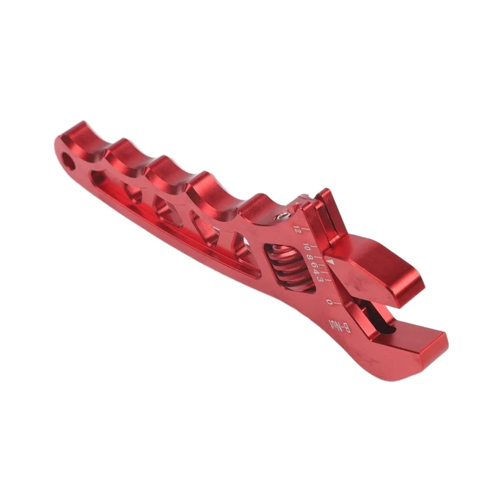 Comfortable Grip Adjustable Wrench Mechanical Tool Ergonomic Grip 175mm 6.89in Aluminum Wrench Hose Fitting Applications