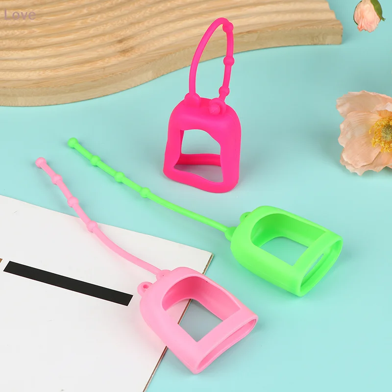 [L&P] Contenitore da viaggio portatile con custodia per bottiglia in silicone da 2 pezzi per bottiglia di profumo di sapone liquido