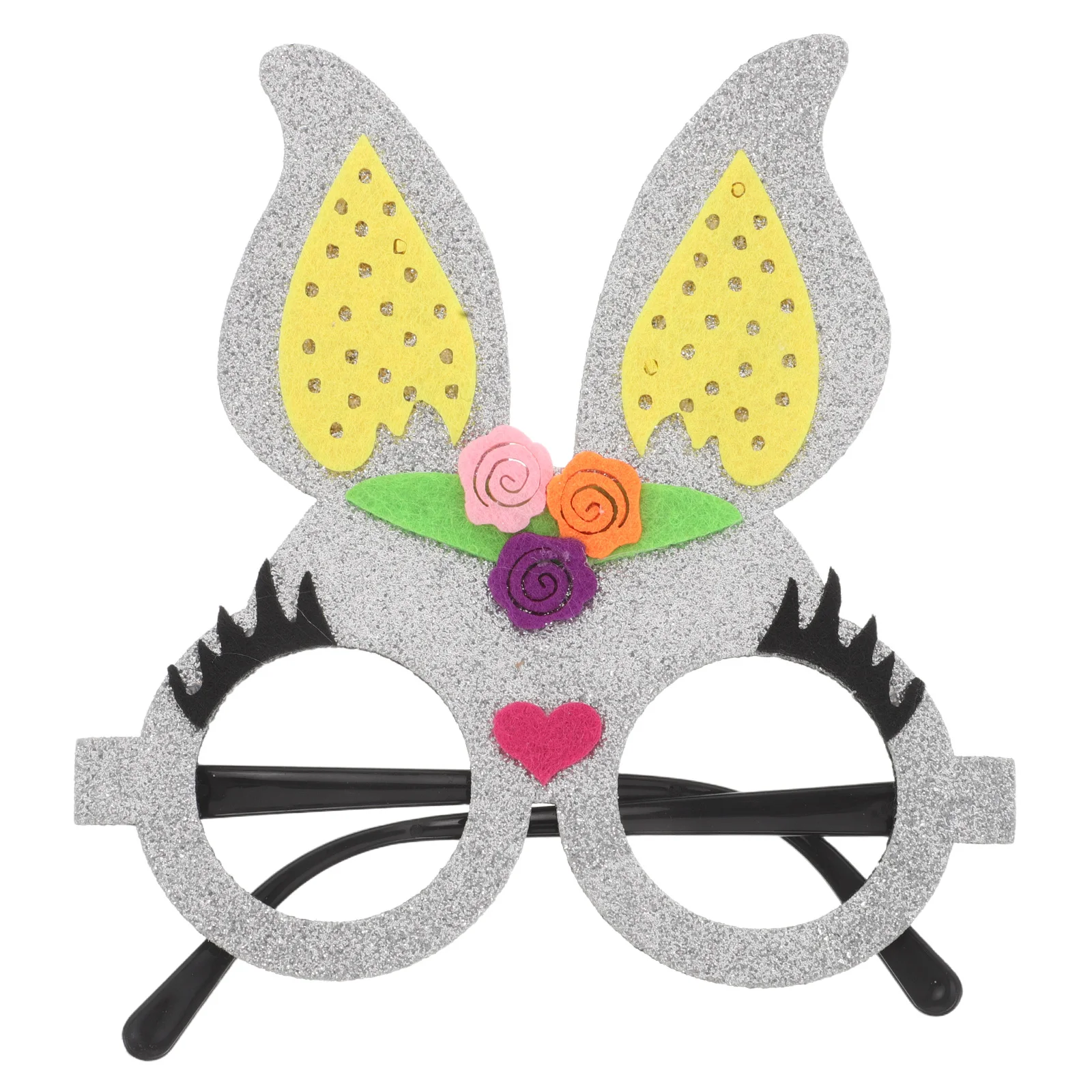 

Easter Bunny Glasses Rabbit Masks Hair Accessories Costume Supplies Lightweight Comfortable Party PhotoShoot Holiday DressUp Fun